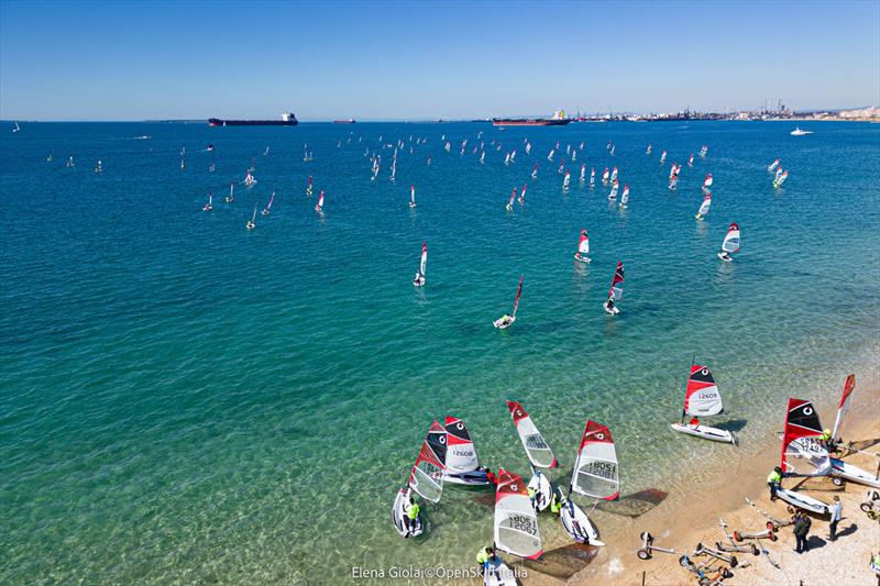 2023 Italian National Open Skiff Regatta in Taranto photo copyright Elena Giolai taken at  and featuring the O'pen Skiff class