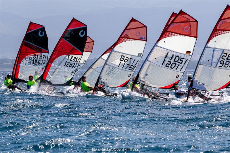 Open Skiff World Championships photo copyright Elena Giolai taken at Club Nautico Rimini and featuring the O'pen Skiff class