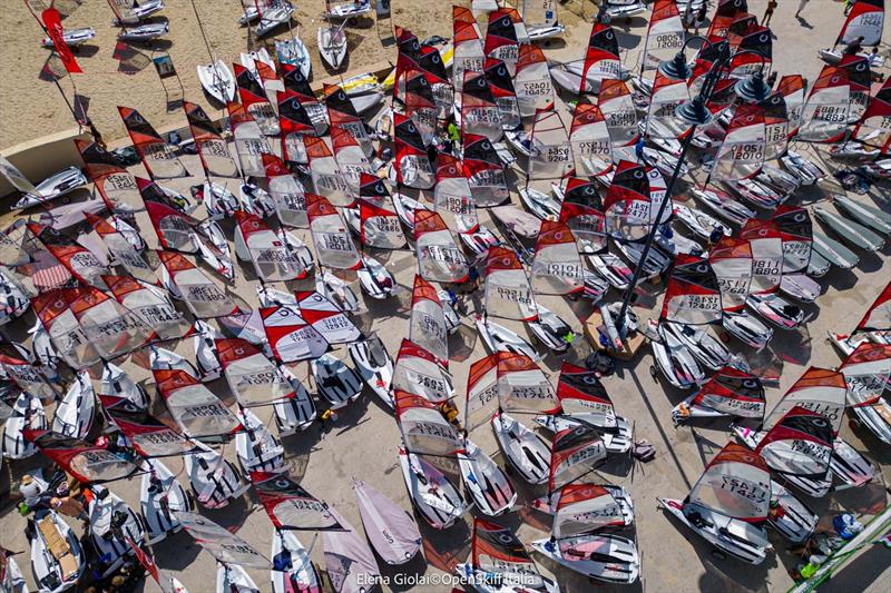 O'pen Skiff World Championship at Rimini photo copyright Elena Giolai / OpenSkiff Italia taken at Club Nautico Rimini and featuring the O'pen Skiff class