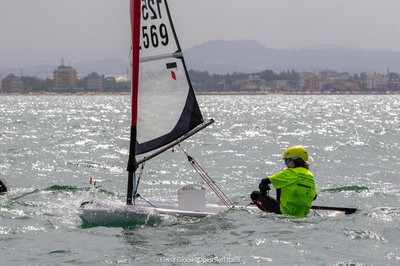 O'pen Skiff World Championship at Rimini photo copyright Elena Giolai / OpenSkiff Italia taken at Club Nautico Rimini and featuring the O'pen Skiff class