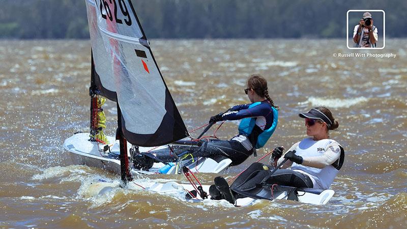 2024 AUS O'pen Skiff Championships photo copyright Russell Witt taken at Lake Cootharaba Sailing Club and featuring the O'pen Skiff class