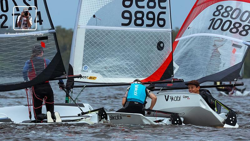 2024 AUS O'pen Skiff Championships photo copyright Russell Witt taken at Lake Cootharaba Sailing Club and featuring the O'pen Skiff class