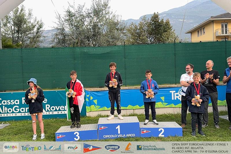 2024 Open Skiff EuroChallenge / RS Aero Int. Regatta photo copyright Elena Giolai taken at Circolo Vela Arco and featuring the O'pen Skiff class