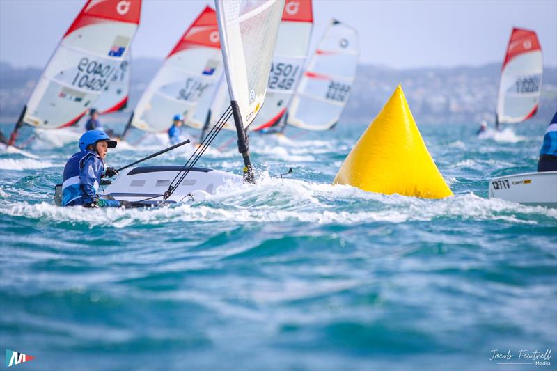 O'pen Skiff NZ Nationals - Manly SC - April 2024 - photo © Jacob Fewtrell Media