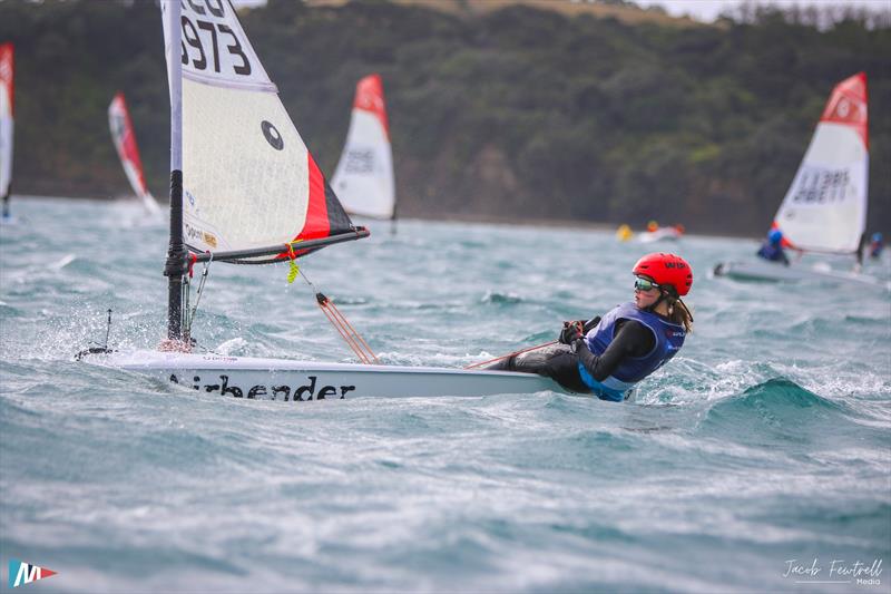 O'pen Skiff NZ Nationals - Manly SC - April 2024 - photo © Jacob Fewtrell Media