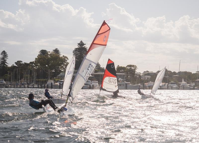 Royal Freshwater Bay Yacht Club International Classes Regatta photo copyright Tom Hodge Media taken at Royal Freshwater Bay Yacht Club and featuring the O'pen Skiff class