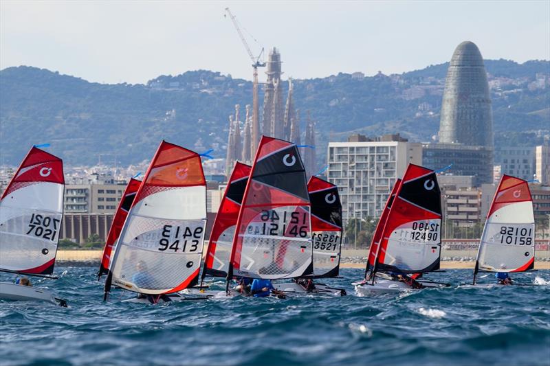 OpenSkiff European Championships photo copyright Elena Giolai taken at Lega Navale Italiana Sezione Sulcis and featuring the O'pen Skiff class