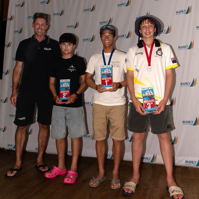 The Kitchen Maker Australian O'pen Skiff Championships photo copyright Marg’s Yacht taken at Manly Yacht Club and featuring the O'pen Skiff class