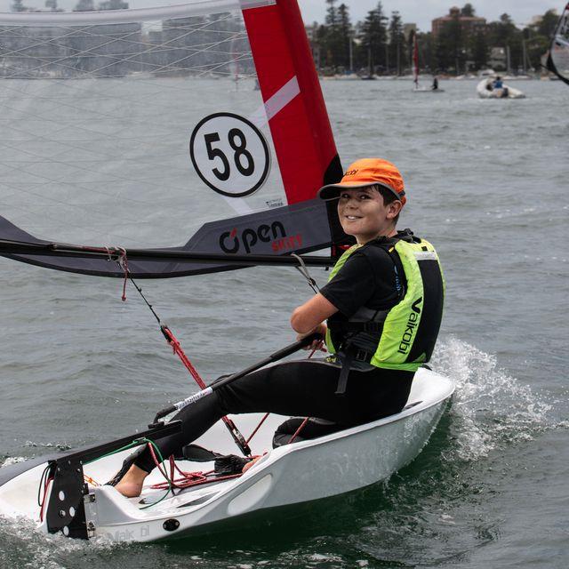 The Kitchen Maker Australian O'pen Skiff Championships photo copyright Marg’s Yacht taken at Manly Yacht Club and featuring the O'pen Skiff class