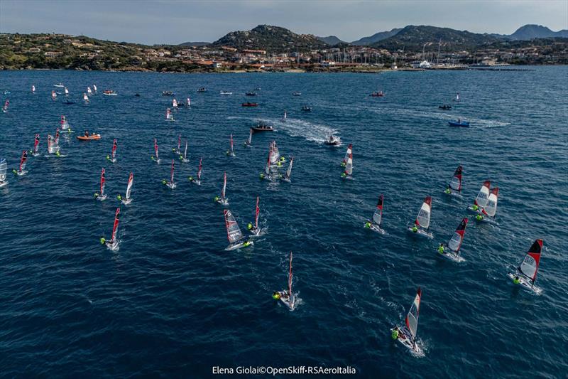 2026 Open Skiff Eurochallenge and RS Aero National Regatta in Porto Rotondo - Day 1 - photo © Elena Giolai