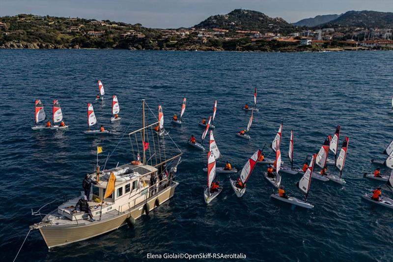 2026 Open Skiff Eurochallenge and RS Aero National Regatta in Porto Rotondo - Day 1 - photo © Elena Giolai