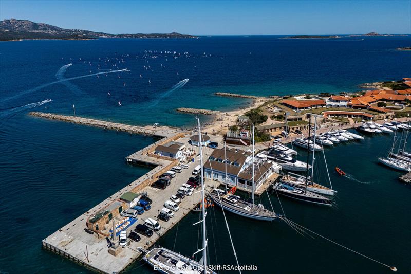 2026 Open Skiff Eurochallenge and RS Aero National Regatta in Porto Rotondo - Day 2 photo copyright Elena Giolai taken at Yacht Club Porto Rotondo and featuring the O'pen Skiff class