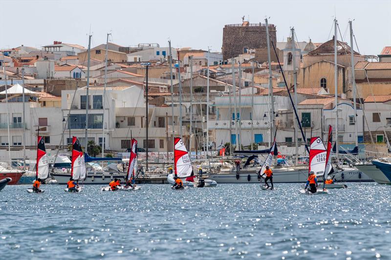 OpenSkiff World Championship 2026 in Calasetta - Day 1 - photo © Elena Giolai
