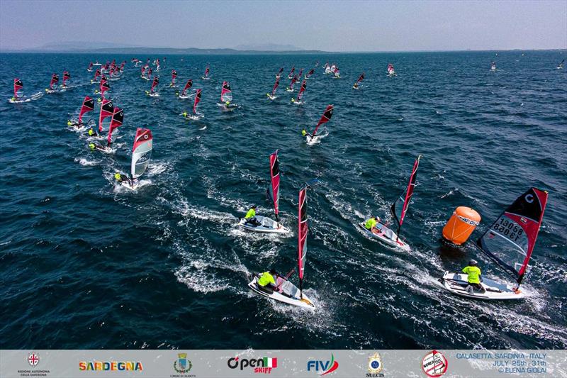 OpenSkiff World Championship 2026 in Calasetta, Italy - Day 1 - photo © Elena Giolai