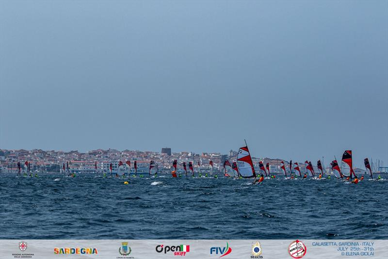 OpenSkiff World Championship 2026 in Calasetta, Italy - Day 1 - photo © Elena Giolai