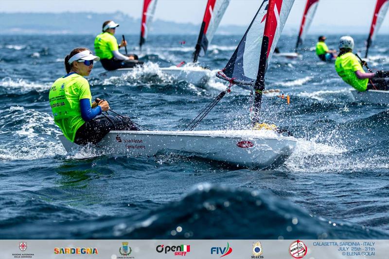 OpenSkiff World Championship 2026 in Calasetta, Italy - Day 1 - photo © Elena Giolai