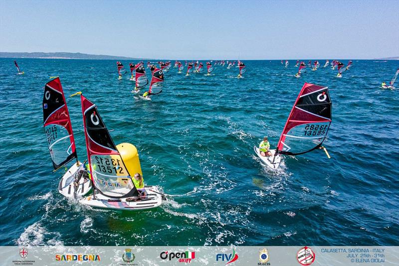OpenSkiff World Championship 2026 in Calasetta, Italy - Day 2 - photo © Elena Giolai
