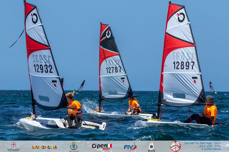 OpenSkiff World Championship 2026 in Calasetta, Italy - Day 2 - photo © Elena Giolai