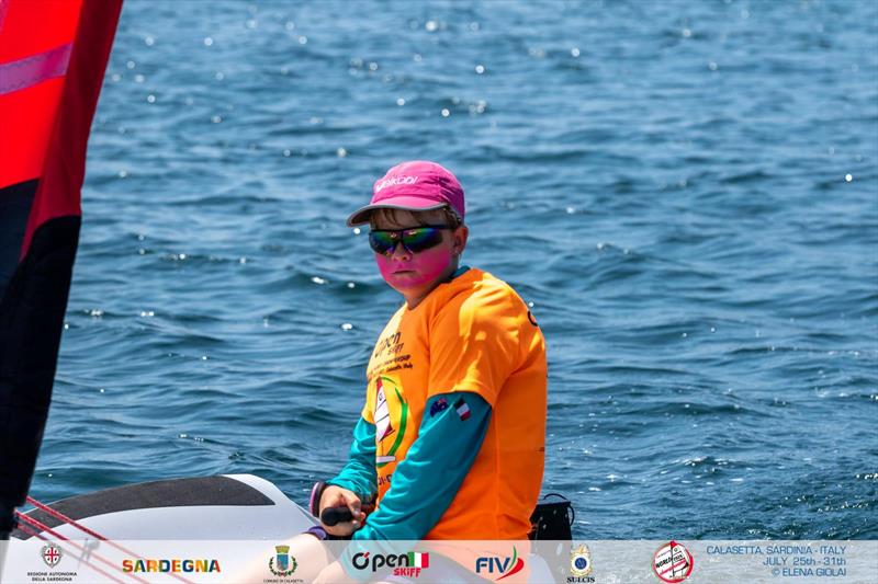 OpenSkiff World Championship 2026 in Calasetta, Italy - Day 3 photo copyright Elena Giolai taken at Lega Navale Italiana Sezione Sulcis and featuring the O'pen Skiff class