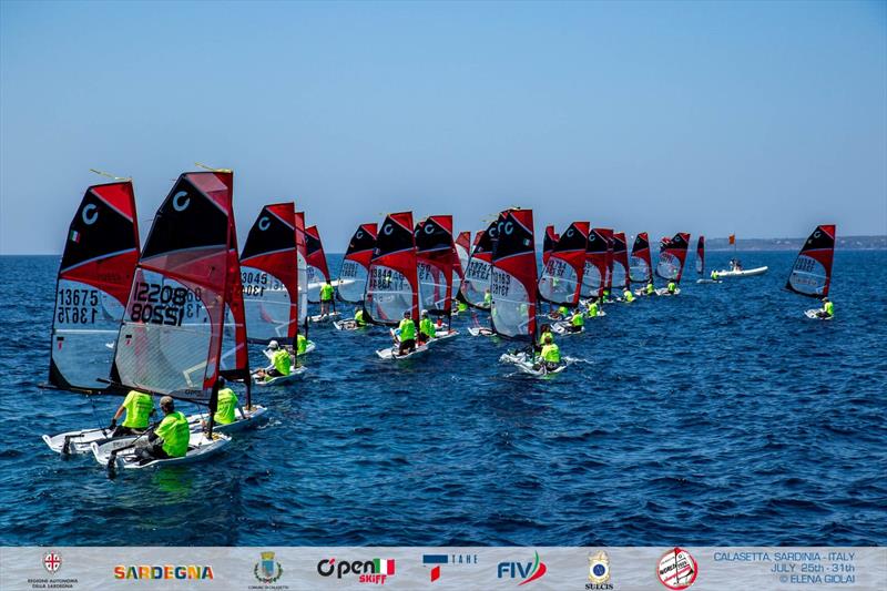 OpenSkiff World Championship 2026 in Calasetta, Italy - Day 5 - photo © Elena Giolai