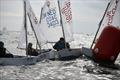 The Optimists on the starting ramp at Platja Gran de Palamós - 34th Palamós Optimist Trophy © Alfred Farré