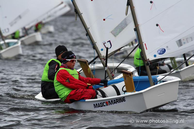 Magic Marine Easter Regatta photo copyright www.photosailing.nl taken at WV Braassemermeer and featuring the Optimist class