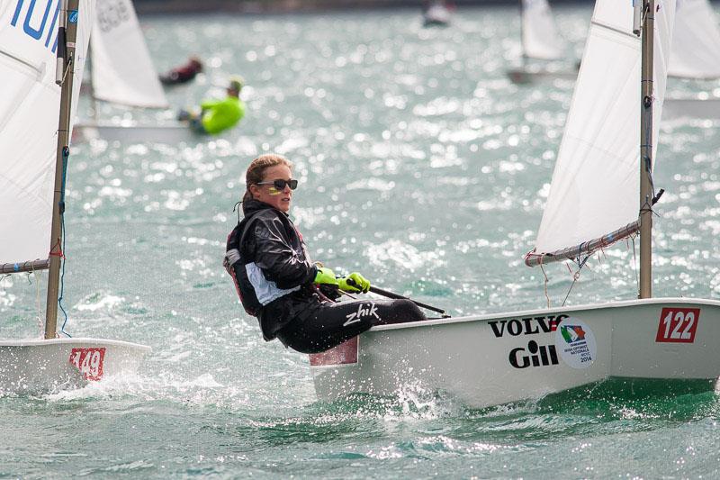 Vita Heathcote, Open Senior Champion, at the CH Marine Irish Optimist National Championships photo copyright Robert Bateman taken at Royal Cork Yacht Club and featuring the Optimist class