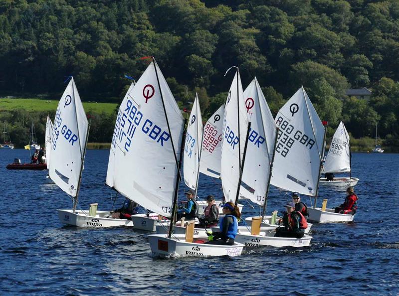 2015 RYA Zone and Home Country Championships photo copyright John Hunter taken at Bala Sailing Club and featuring the Optimist class