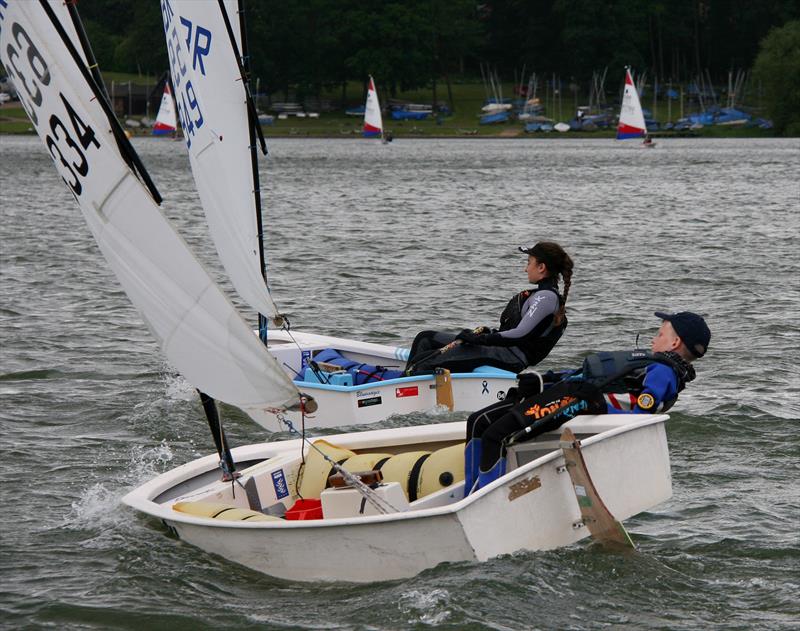 Hollowell Optimist Open photo copyright Richard Sturt taken at Hollowell Sailing Club and featuring the Optimist class