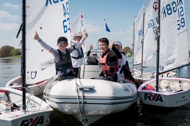 Fun in the sun at Eric Twiname Junior Championships - photo © Nick Dempsey / RYA