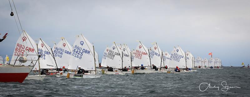 Volvo Gill Optimist British Nationals day 2 - photo © Andy Green / www.greenseaphotography.co.uk