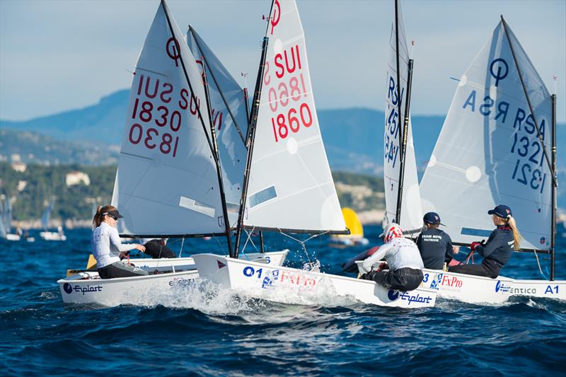 Monaco Optimist Team Race day 1 photo copyright Martin Messmer taken at Yacht Club de Monaco and featuring the Optimist class