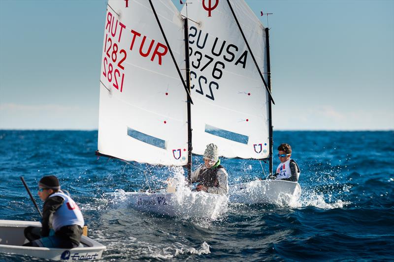 Monaco Optimist Team Race day 1 photo copyright Martin Messmer taken at Yacht Club de Monaco and featuring the Optimist class