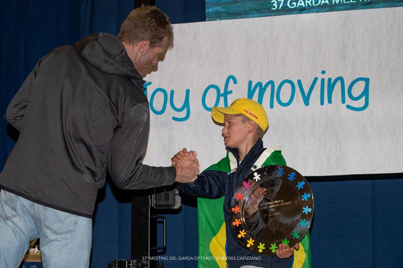 37th Lake Garda Optimist Meeting prize giving - photo © Matias Capizzano / www.capizzano.com