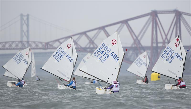 SailingFast Scottish Optimist Traveller at Dalgety Bay SC photo copyright Marc Turner / www.pfmpictures.co.uk taken at Dalgety Bay Sailing Club and featuring the Optimist class