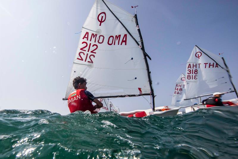 Optimist sailing at Oman Sail - photo © Oman Sail