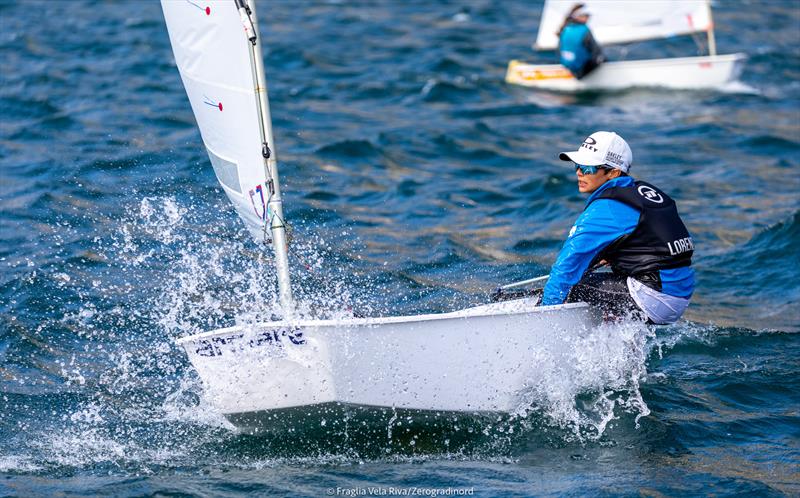 38th Lake Garda Optimist Meeting photo copyright Zerogradinord / A Trawoeger taken at Fraglia Vela Riva and featuring the Optimist class