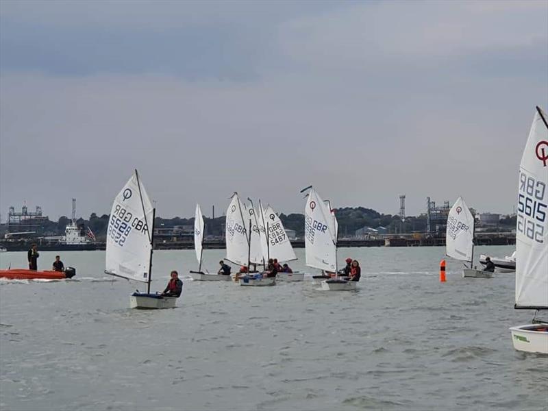 Hamble River SC Optimist Open - photo © Jane Saunders