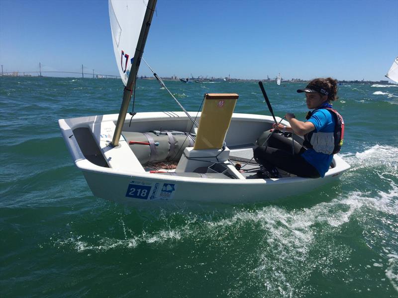 Perfect Sailing Conditions during the Optimist Europeans in Cadiz - photo © Steve Irish