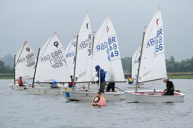 Island Barn Reservoir Optimist Open photo copyright Gavin Hayhurst taken at Island Barn Reservoir Sailing Club and featuring the Optimist class