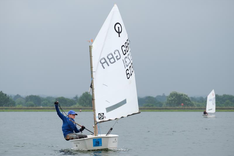 Island Barn Reservoir Optimist Open photo copyright Gavin Hayhurst taken at Island Barn Reservoir Sailing Club and featuring the Optimist class