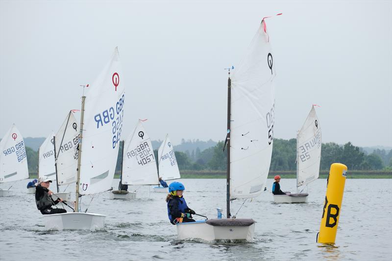 Island Barn Reservoir Optimist Open photo copyright Gavin Hayhurst taken at Island Barn Reservoir Sailing Club and featuring the Optimist class