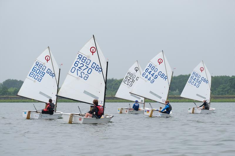 Island Barn Reservoir Optimist Open photo copyright Gavin Hayhurst taken at Island Barn Reservoir Sailing Club and featuring the Optimist class