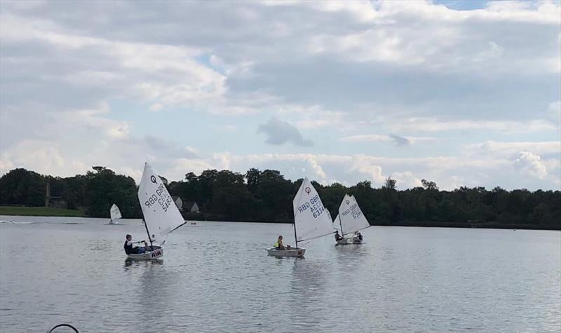 Midland Area Optimist Championships photo copyright Andy Hateley taken at South Staffordshire Sailing Club and featuring the Optimist class