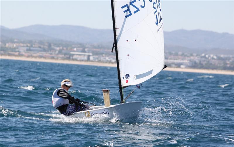 Optimist Europeans at Tavira, Portugal photo copyright Tavira Sailing taken at Clube Náutico de Tavira and featuring the Optimist class