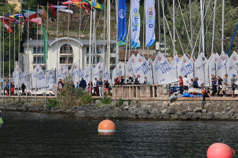 35th Lake Garda Meeting Optimist photo copyright Elena Giolai taken at Fraglia Vela Riva and featuring the Optimist class