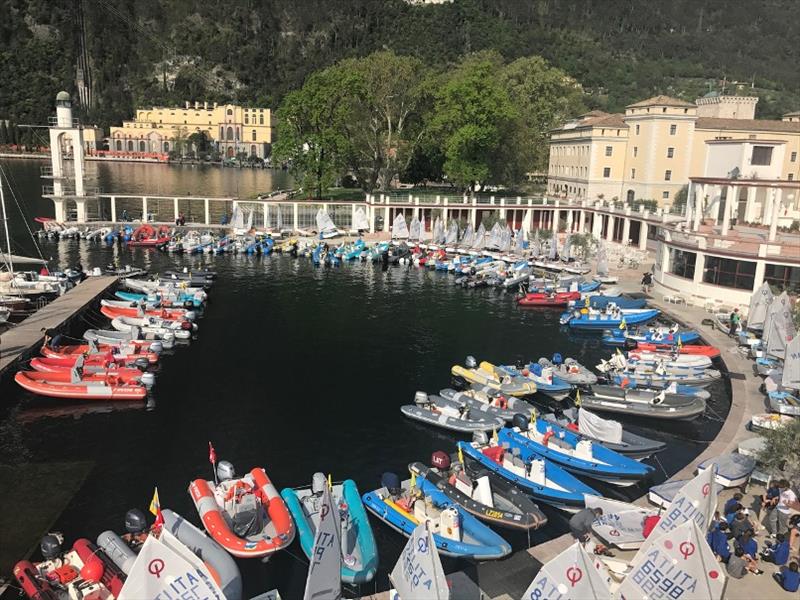 35th Lake Garda Meeting Optimist photo copyright Elena Giolai taken at Fraglia Vela Riva and featuring the Optimist class