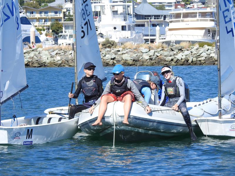 2018 Toyota Optimist NZ Nationals, QCYC, March 30,2018 photo copyright Christel Hopkins taken at Queen Charlotte Yacht Club and featuring the Optimist class