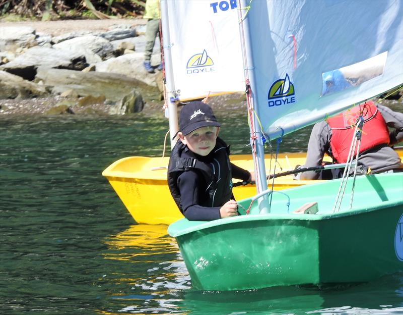 Day 2- 2018 Toyota NZ Optimist National Chmapionships - Queen Charlotte Yacht Club - photo © Christel Hopkins