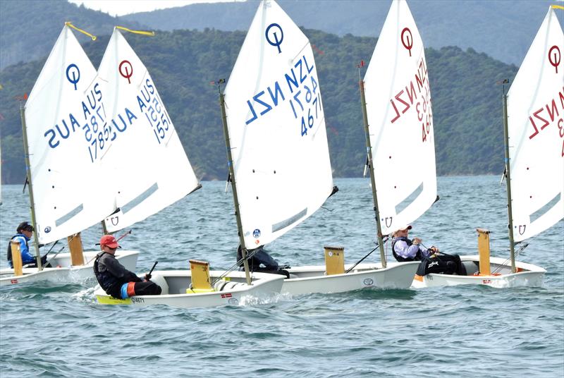 Toyota NZ Optimist Championships, Queen Charlotte YC, April 2018 - photo © Christel Hopkins